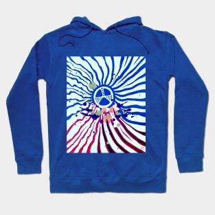 Plaintive Sun Royal Blue Hoodie